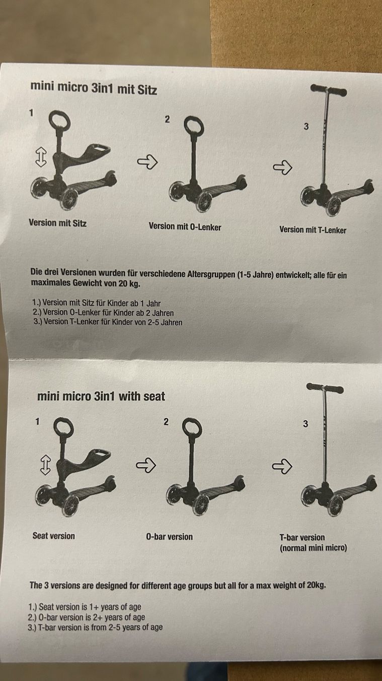 Micro Kickboard: Sitzplatz für Mini Micro – Gebraucht aus Wetzikon ZH von t730 1