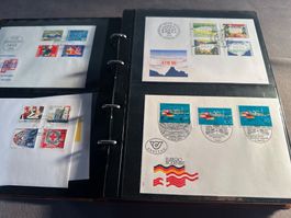 Album Schweiz Sammlung Briefe und FDC