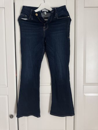 FRAME Jeans Le Crop Mini Boot dunkelblau, Gr. 28