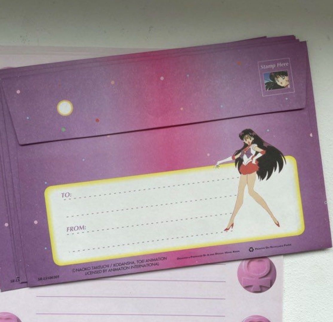 Blocs de correspondance: Notepads Sailor Moon  – D'occasion à Genève par Lilimouss 3