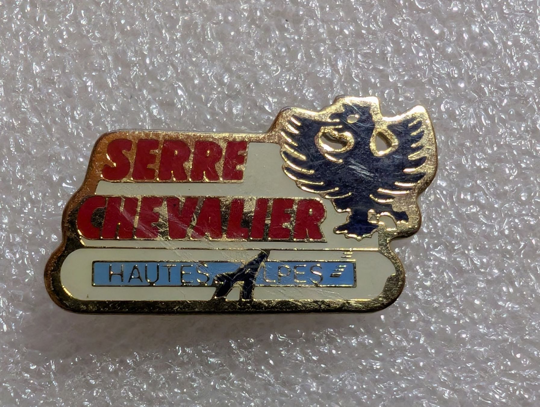 Placchette & Badge: Ansteckpin 198: Serre Chevalier – Usato da Oppligen venduto da Pin-Fall-Shop