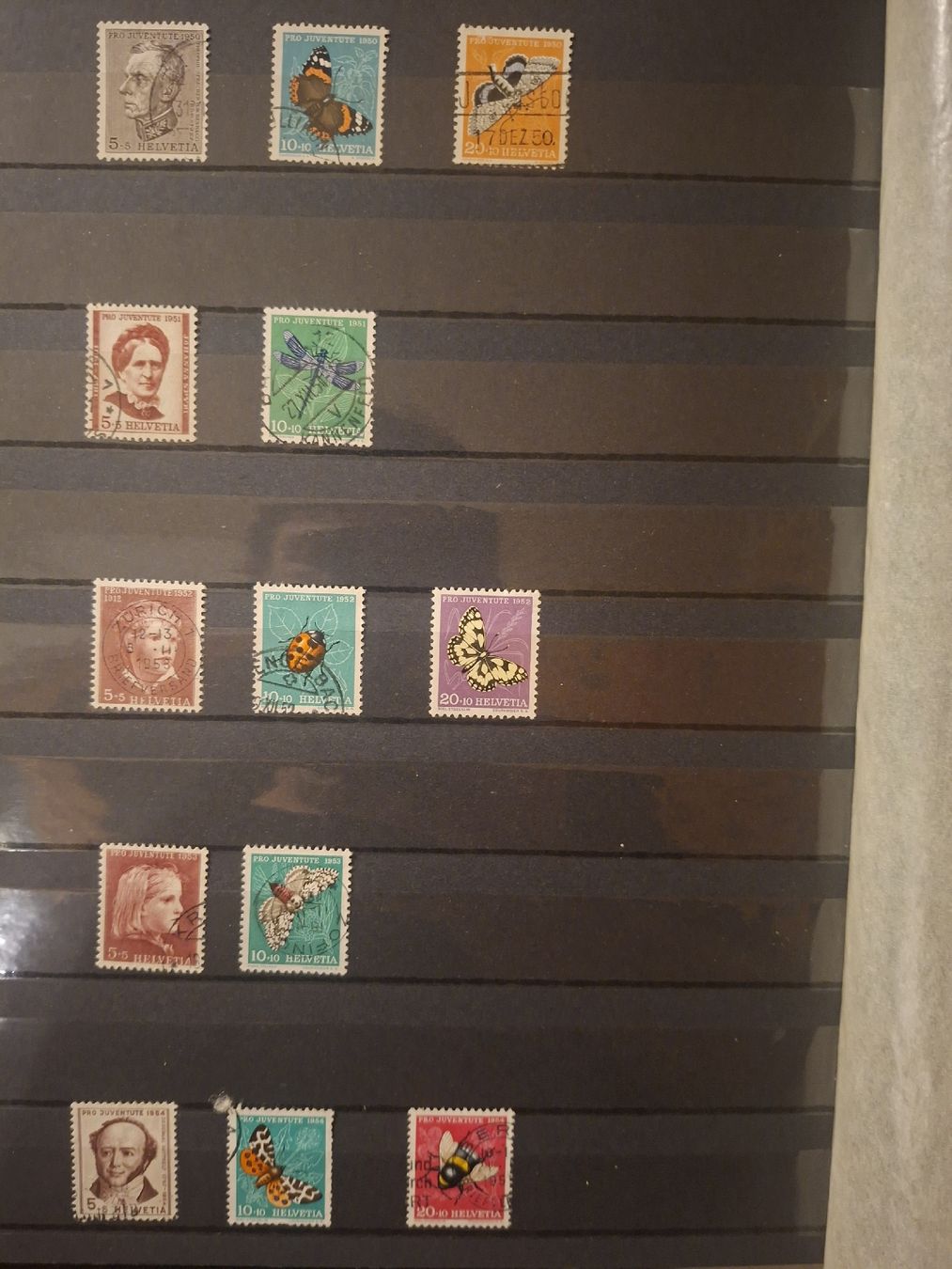 Tous les timbres: Pro Juventute Sammlung  – D'occasion à Balgach par SIMEON27 7