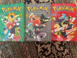 Pokémon Gold und Silber Band 9,11 und 12