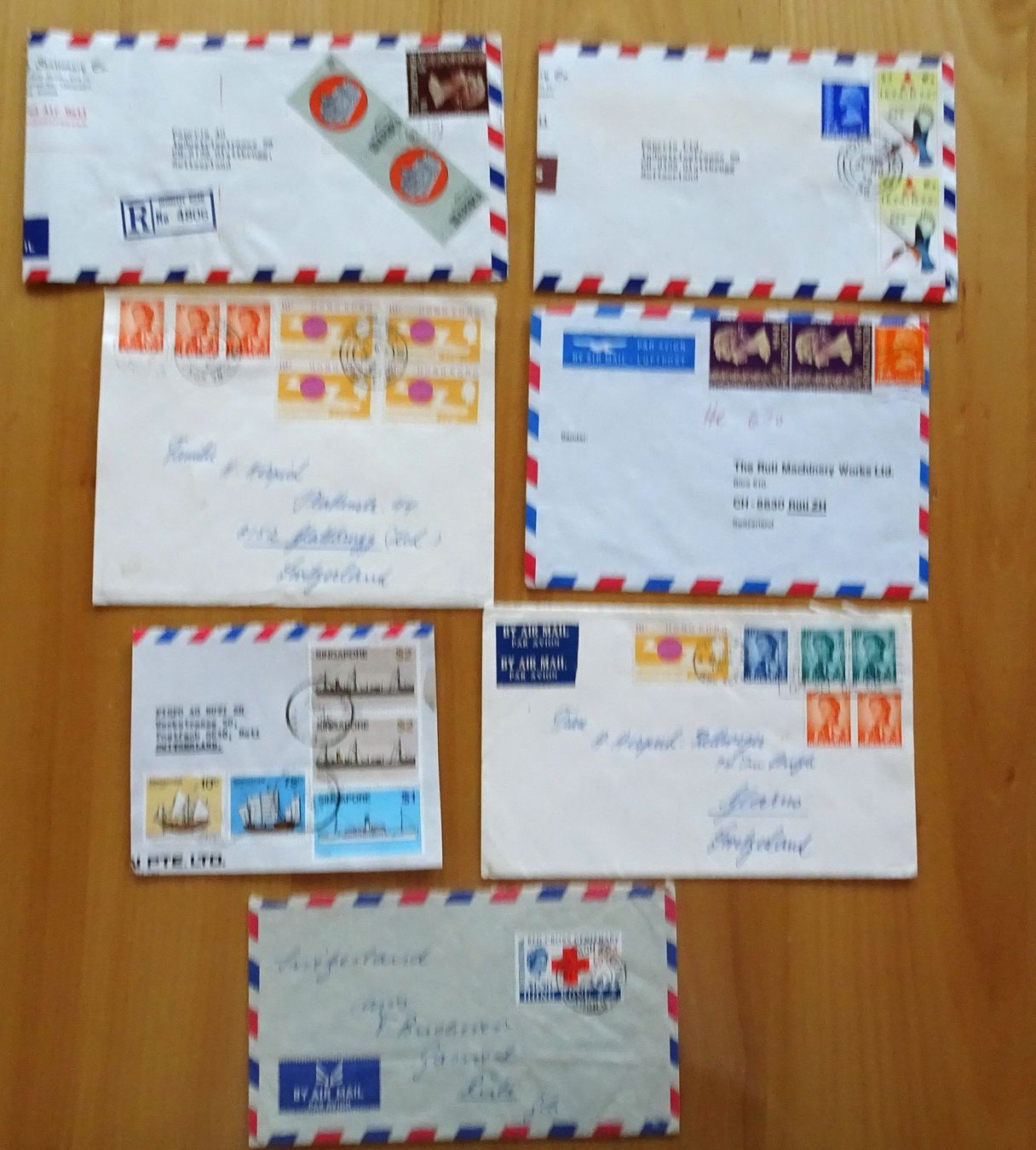 Alle Briefmarken: Bedarfsbriefe Asien – Gebraucht aus Feldbrunnen von MarcusSO