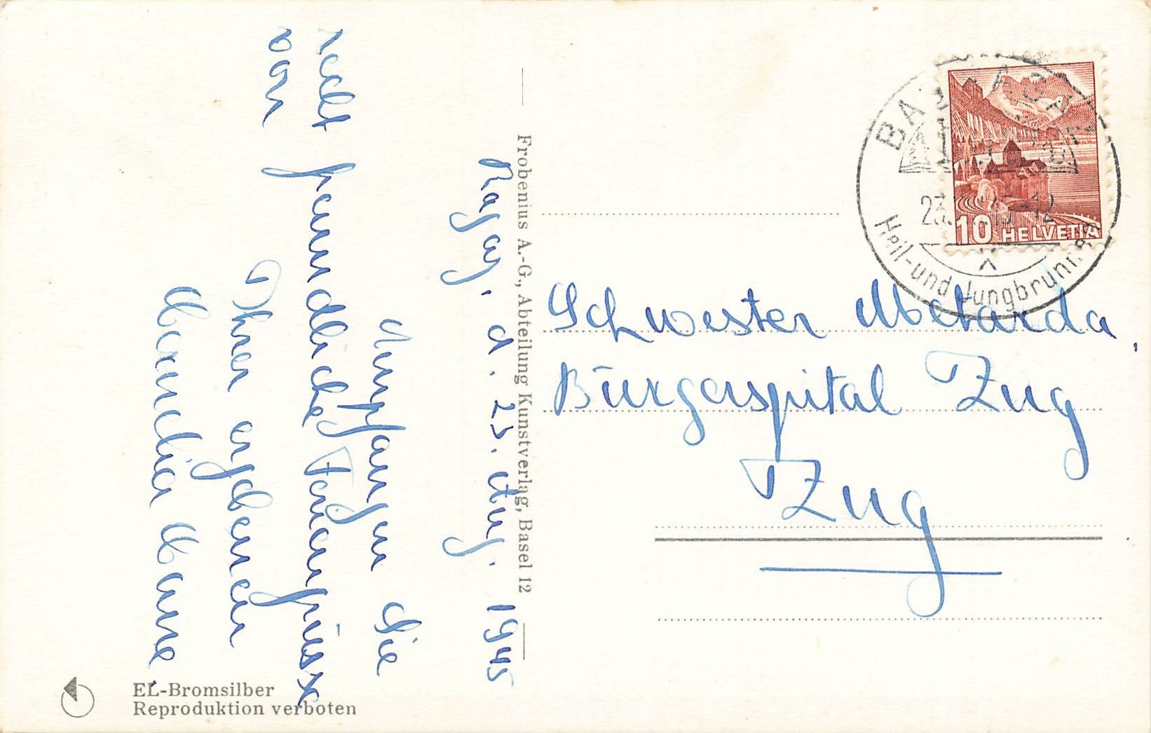 Cartoline postali: Bad Ragaz – Usato da Biasca venduto da Blenio71 1