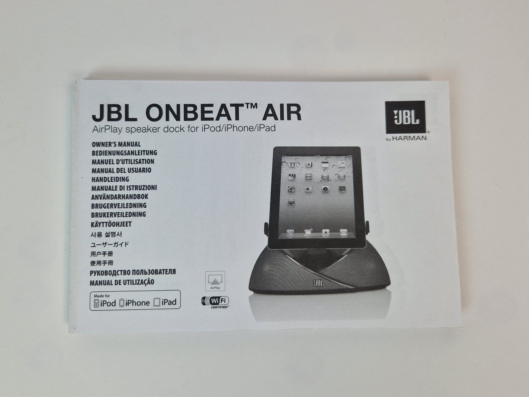 JBL Lautsprecher: JBL OnBeat Air Wireless Speaker (2011) – Neu (gemäss Beschreibung) aus Basel von Restwert_Basel 7