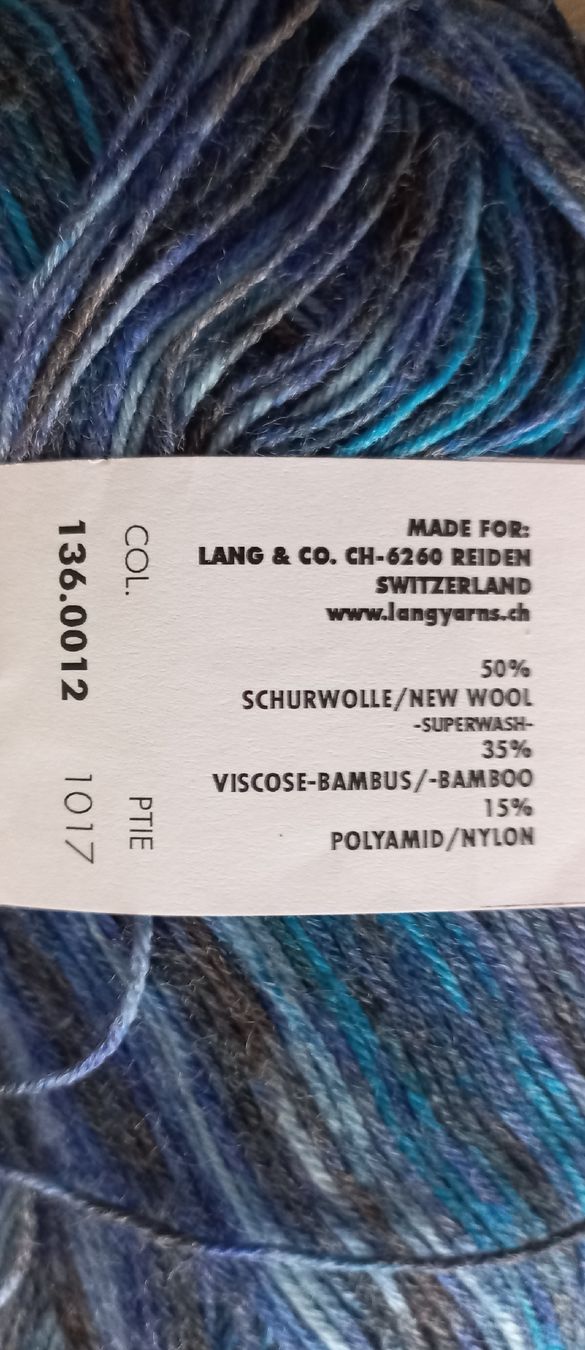 Pro Lana Lana: Drei Knäuel Sockenwolle von Lang – Nuovo (secondo la descrizione) da Niederhelfenschwil venduto da egg_58n5 3