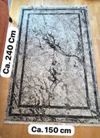Teppich modern Design grau 240x150cm