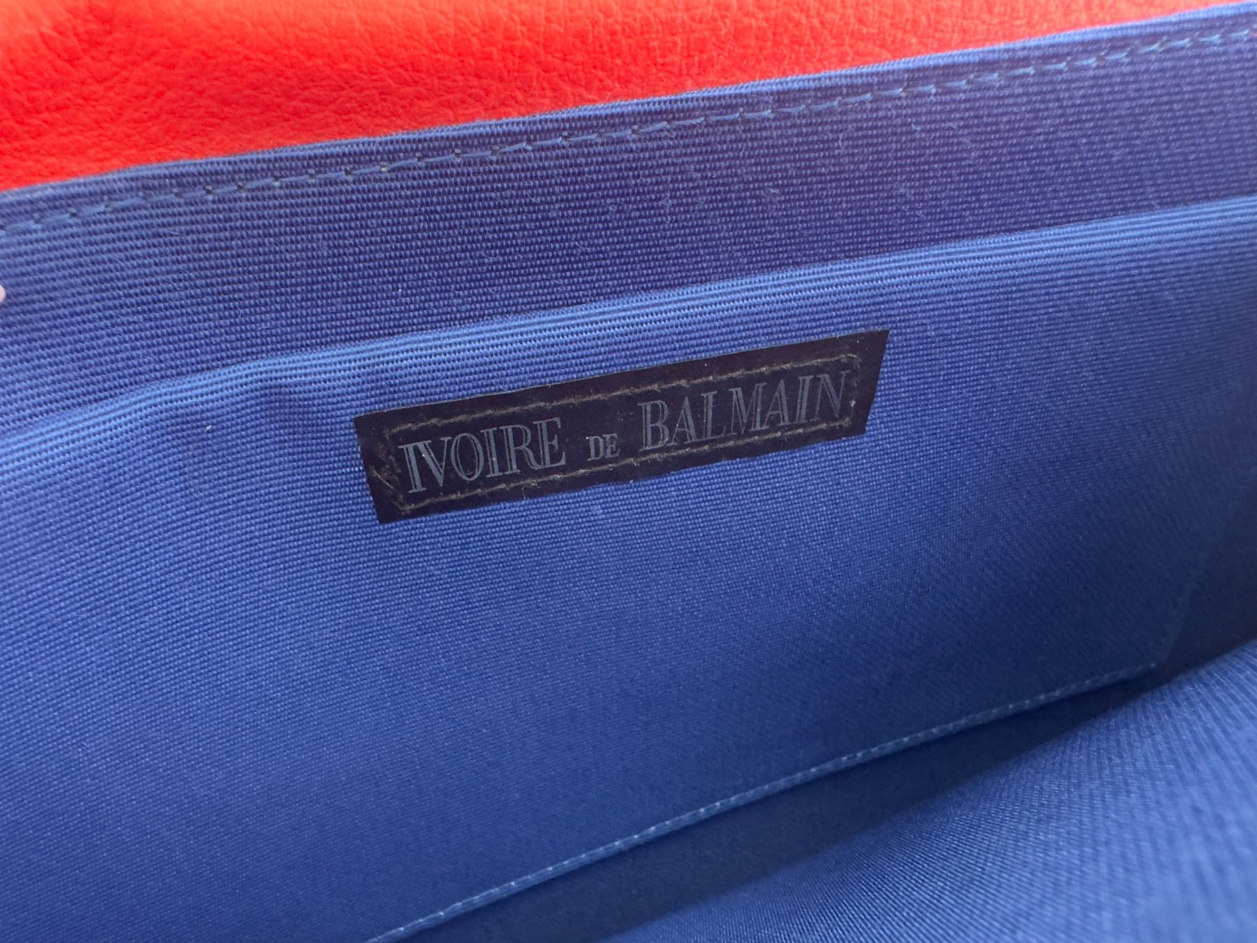 Balmain Borse da donna: Ivoire de Balmain Multicolor Pochette – Usato da St. Gallen venduto da ann_h9js 6