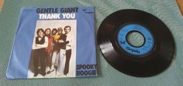 GENTLE GIANT, Thank you, Single, Neuwertig!