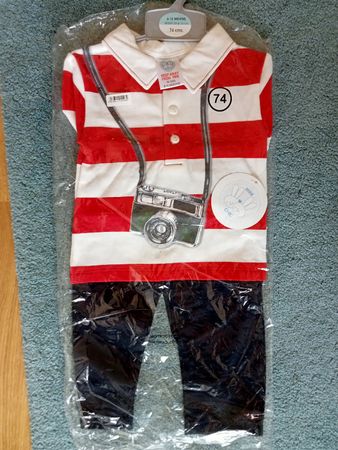 Baby Outfit 2-teilig, 0-3 Monate Gr. 62, NEU