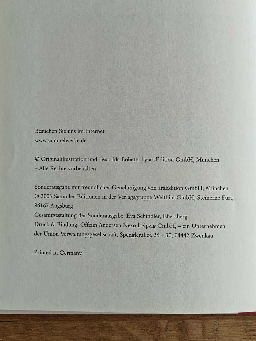 Libri: Ida Bohatta Kinderbuch - Mäuschensorgen 2003 – Usato da Birr venduto da DisDas 1