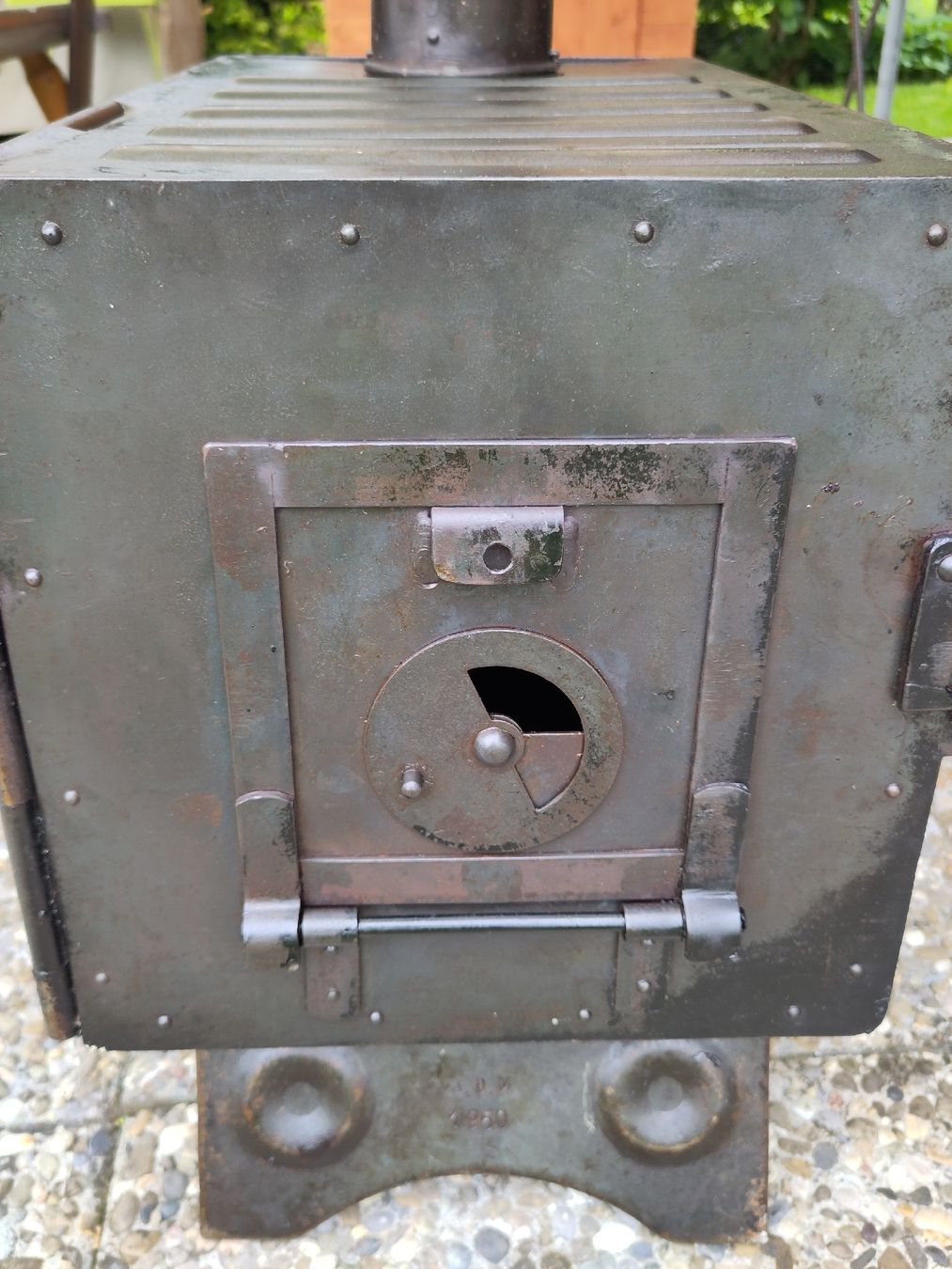 Sonstiges antikes Mobiliar: Armee Schwarmofen, klapbar – Gebraucht aus Stans von ma44ro 5