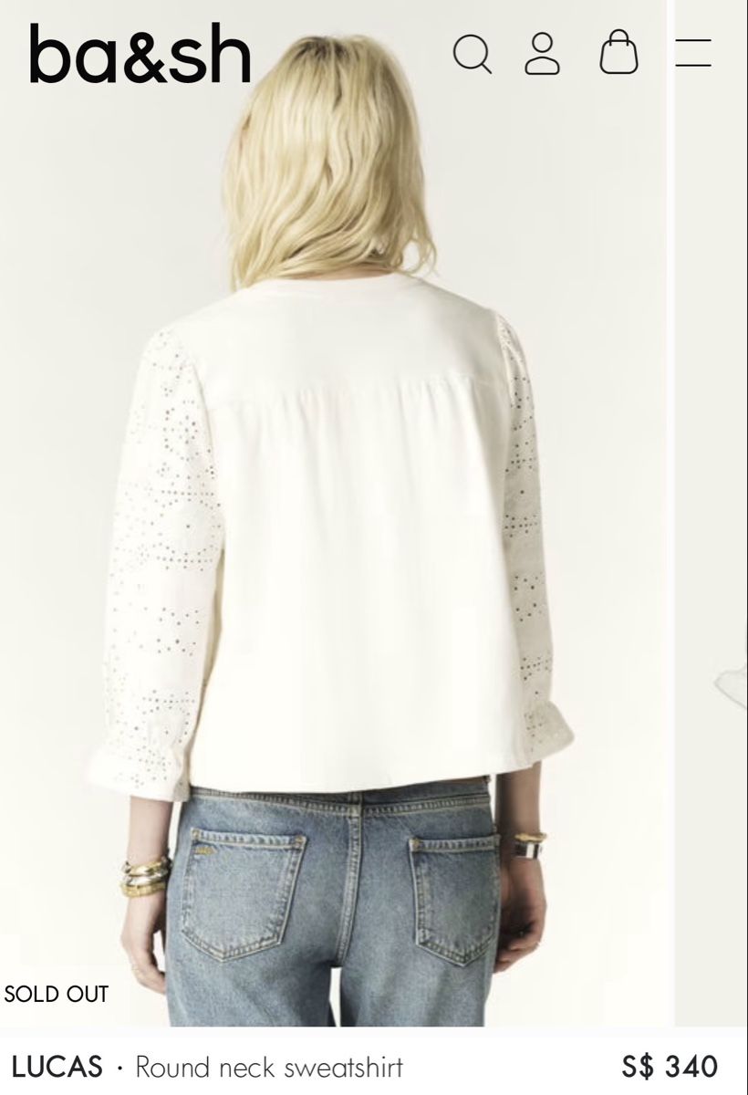 Ba&Sh Maglioni & Felpe: Ba&sh Sweatshirt Lucas T1 – Usato da Winterthur venduto da seri_bo 1