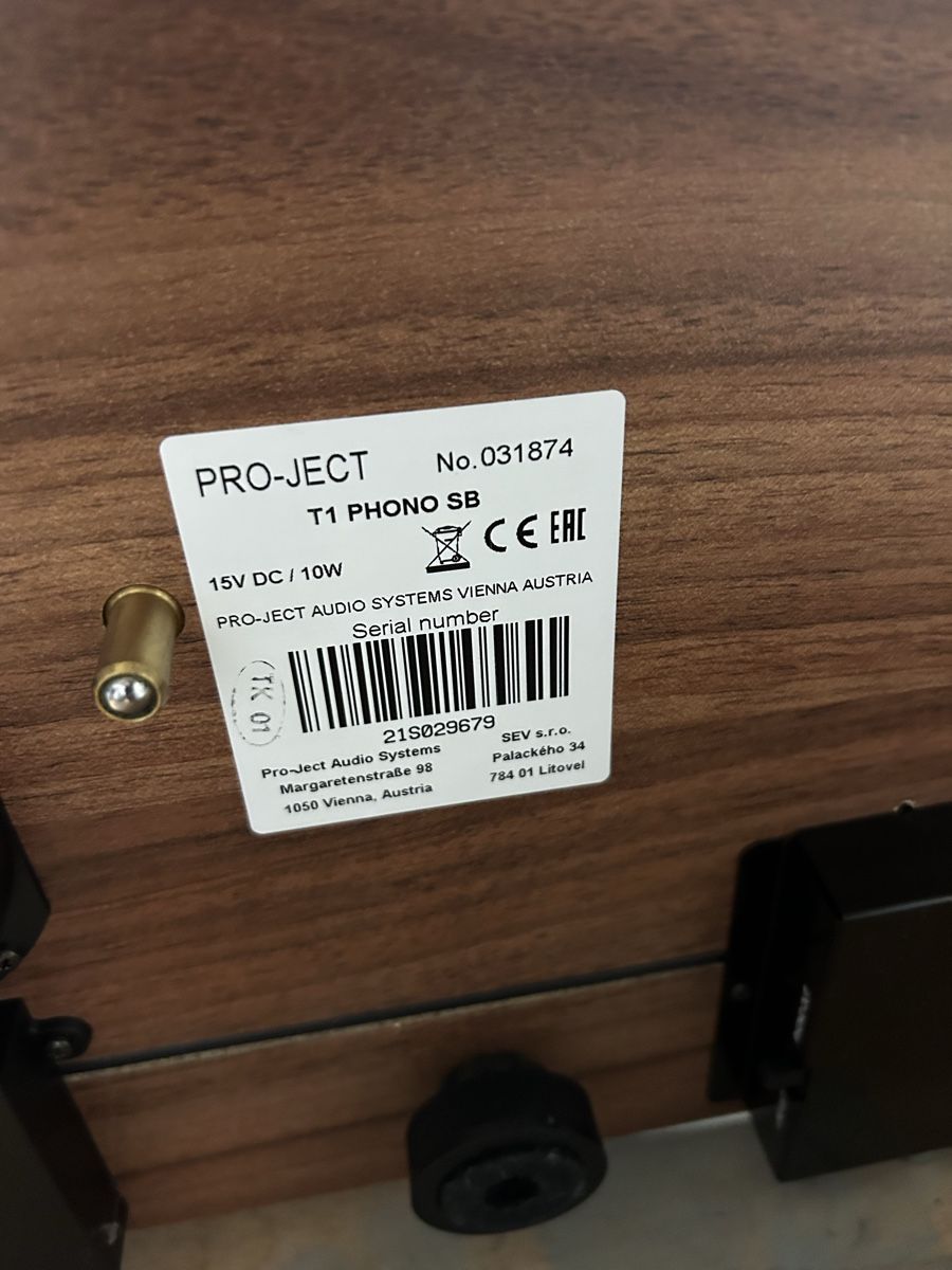 Pro-ject Plattenspieler: PRO-JECT T1 PHONO SB Plattenspieler – Gebraucht aus Olten von Deedi 2