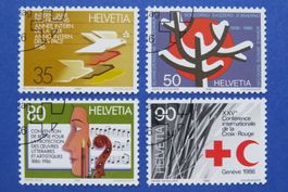 Serie 'Sondermarken II' 1986 - offizielle ET-Stempel BERN