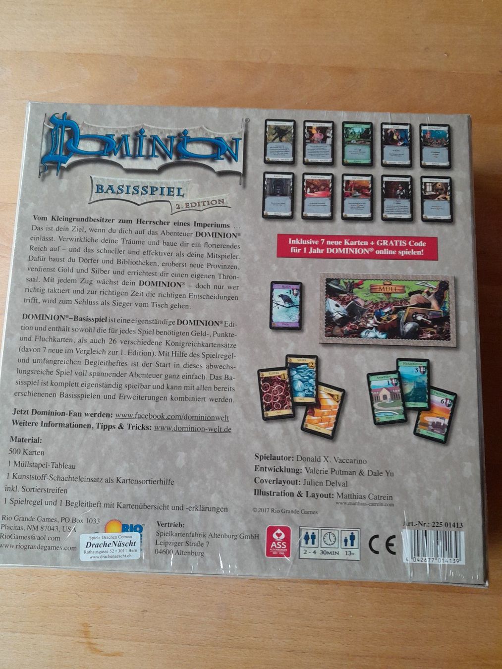 Jeux: Dominion Basisspiel 2. Edition – Neuf avec emballage d'origine à Ulmiz par pas_cd7d 1