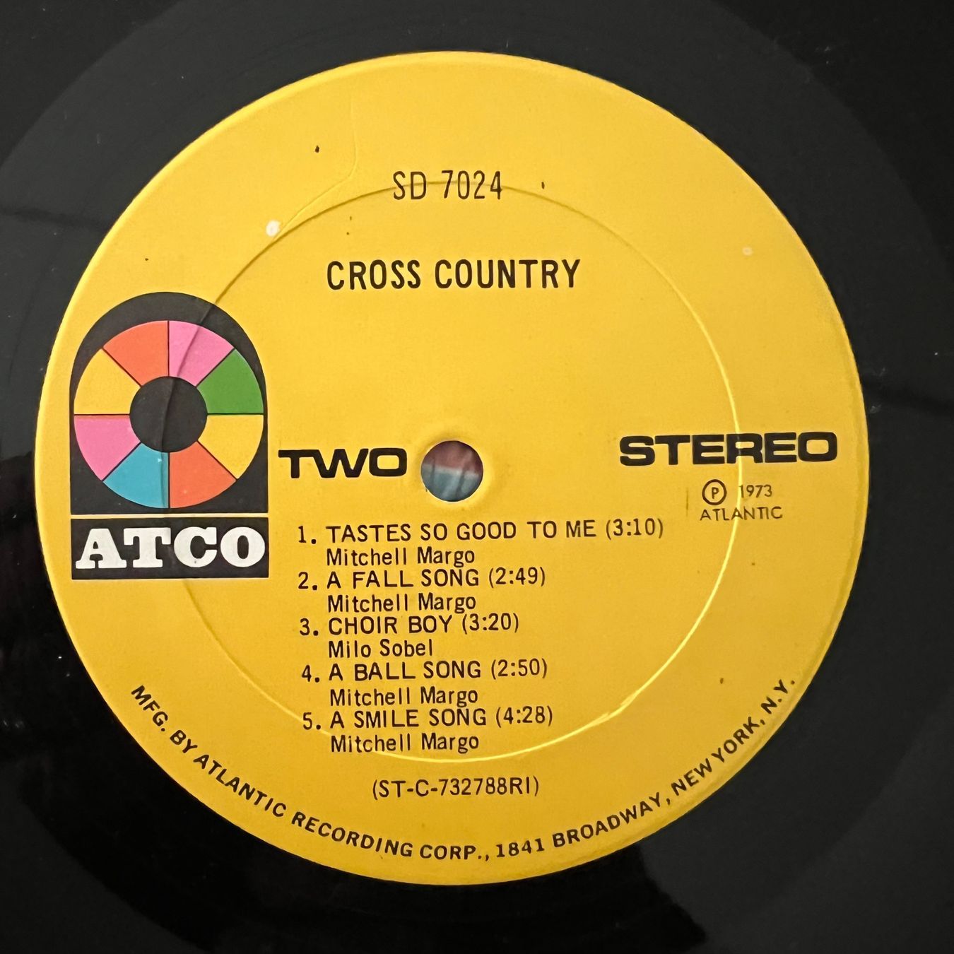 Vinyles: Cross Country - Same / 1. US-Press. 1973 – D'occasion à Gais par soundcave57 4
