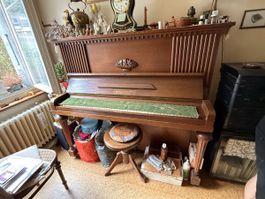 Klavier Wohlfahrt Bienne, Abholung Gampelen