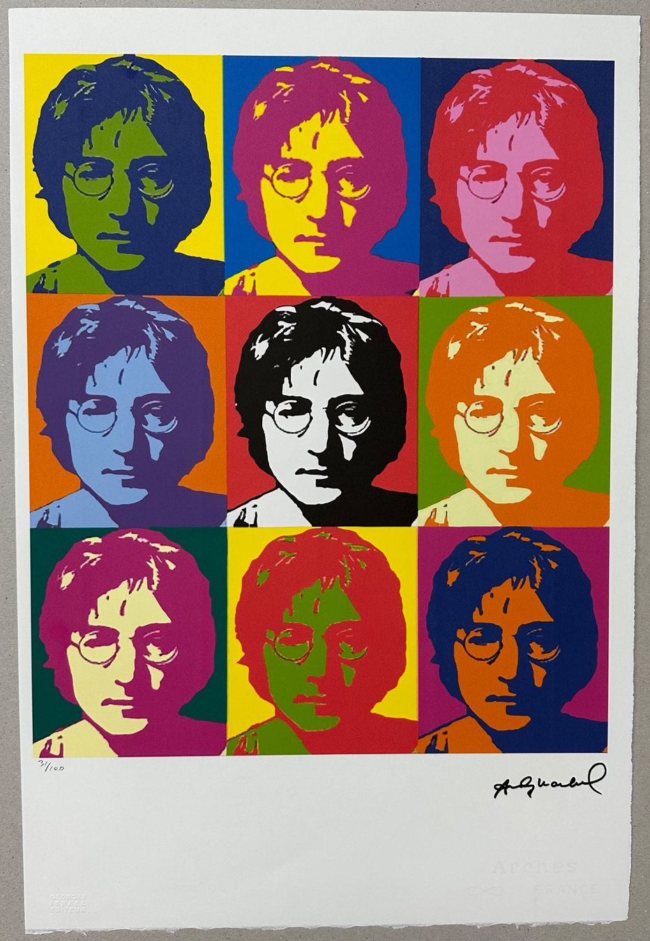 Foto & Immagini: Andy Warhol: John Lennon, POP Art 31/100 – Nuovo (secondo la descrizione) da Meilen venduto da Smgdesign