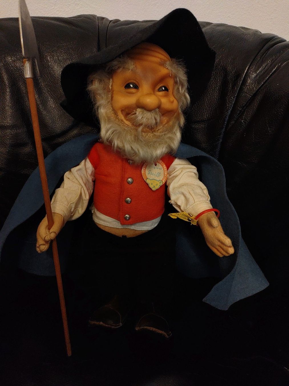 Steiff Bambole: Steiff - Mecki Schäfer Nr. 7750 / 35 – Usato da Gähwil venduto da liguga