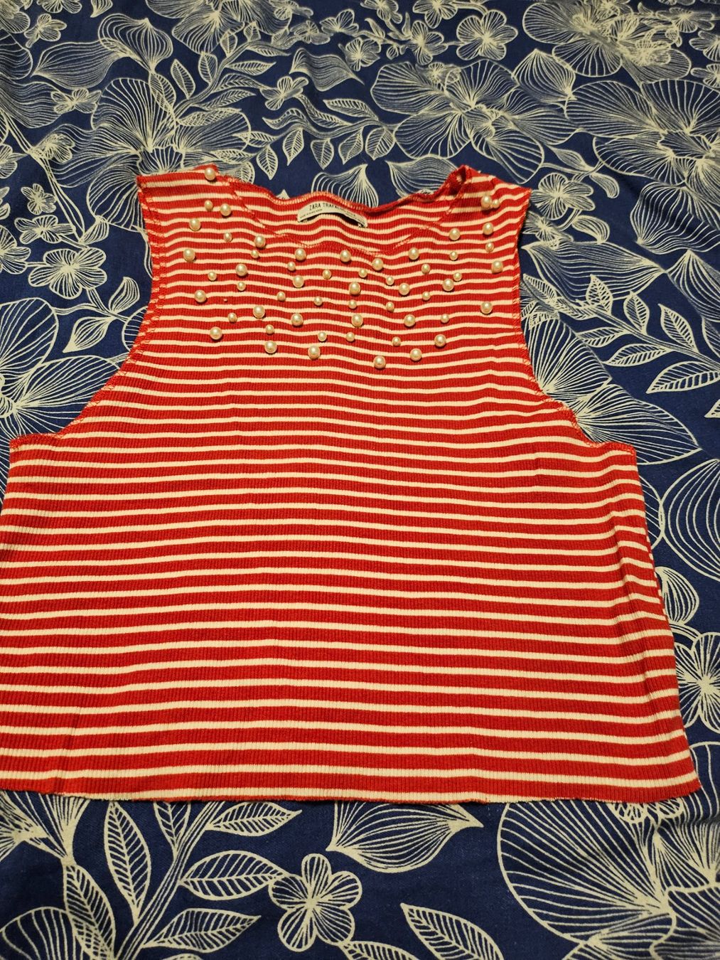 Zara Top: Top Zara gr M mit perlen – Nuovo (secondo la descrizione) da Dietikon venduto da Eleda