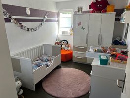 Babybett Juniorbett Marke Wellenmöbel