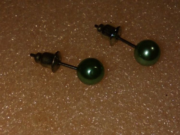 Orecchini pendenti & Orecchini a lobo: OHRRINGE MODESCHMUCK,,KÜNSTLICHE PERLEN,,HELLBLAU – Nuovo (secondo la descrizione) da Basel venduto da bijoutrie_4 4