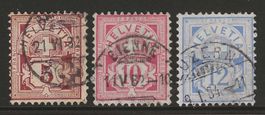 1882 : Ziffermuster Nr. 54 - 56 : KP 285.--