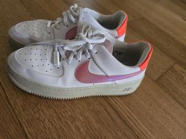 Nike Air Force 1 weiss pink Grösse 39 guter Zustand