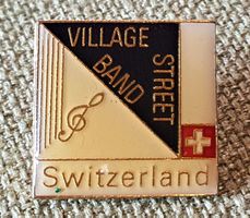 D439 Pin Village Street Band Switzerland