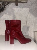 Stiefeletten Lack rot