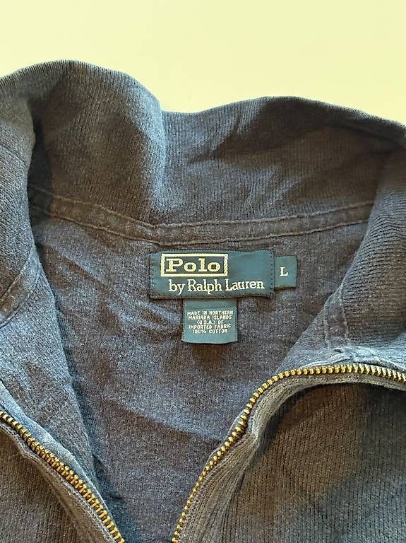 Pulls & Sweat-shirts: Polo Ralph Lauren Quarter Zip Pullover Blau L – D'occasion à Uster par TMarchive 2