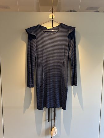 Torn by Ronny Kobo Dress, Size S, Striped, Made in NYC