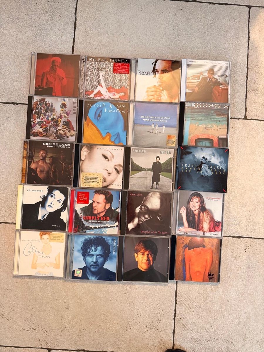 CD: Collection de 130 + CD variés – Usato da La Chaux-de-Fonds venduto da seb6969 1