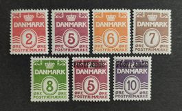 Dänemark LOT ungestempelt