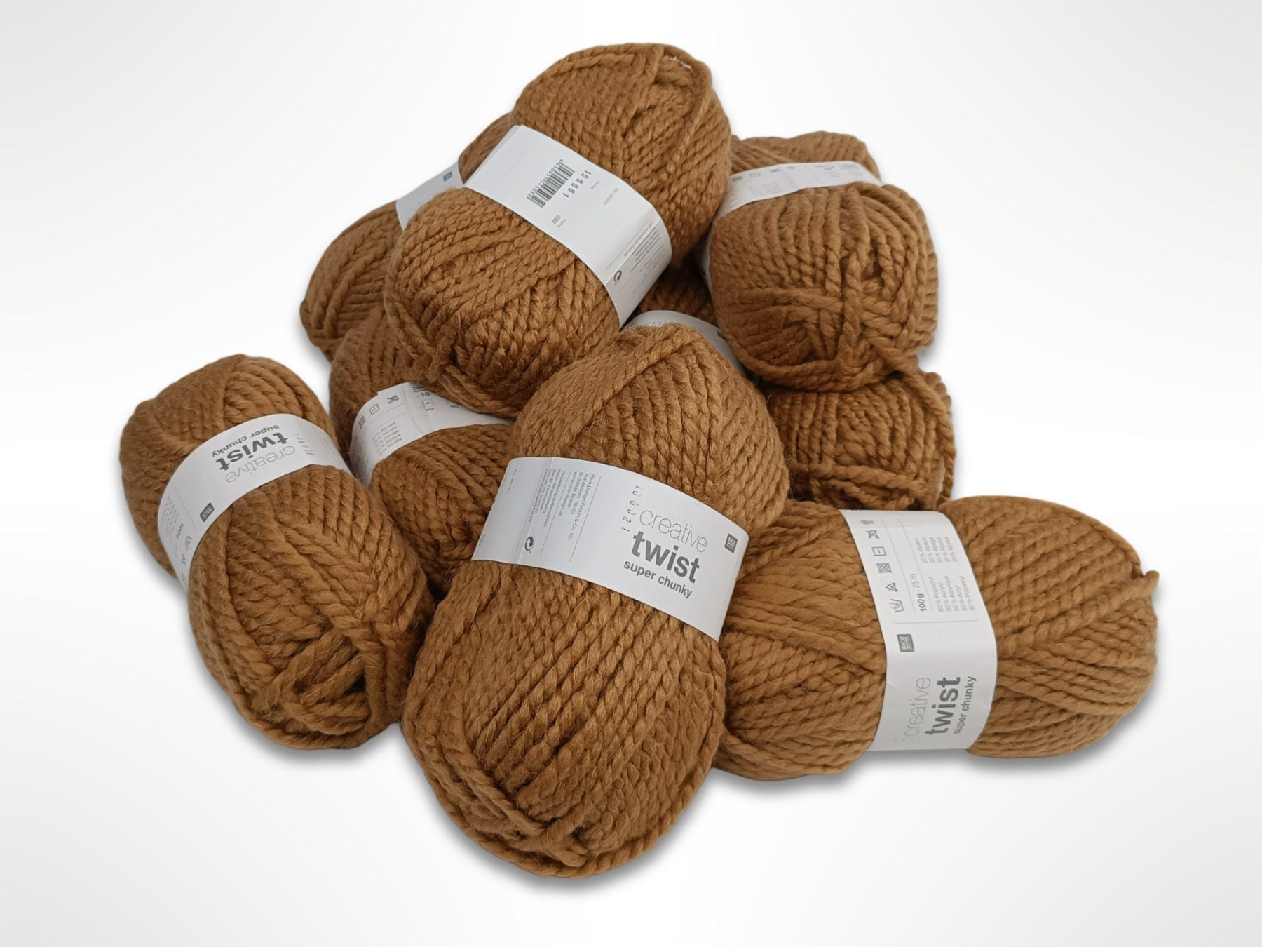 Lana: RICO DESIGN dicke Wolle Kamelbraun 10 Stk. – Nuovo (secondo la descrizione) da Suhr venduto da Restwert_Suhr