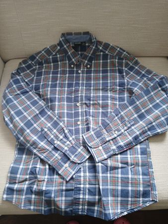 Watsons Shirt, size M (39/40), Blue Plaid - Great find!