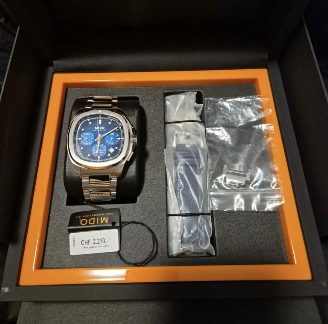 Mido Orologi: Mido Multifort TV Chronograph M049.527.11.041.00 – Usato da Kreuzlingen venduto da Swiss.Chanel 1