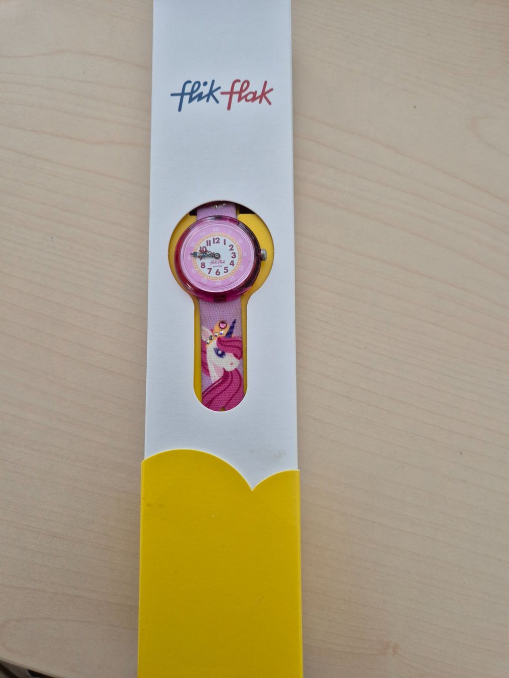 Flik Flak Orologi: Flik Flak Kinderuhr Einhorn pink – Usato da Altendorf venduto da MiriCaj