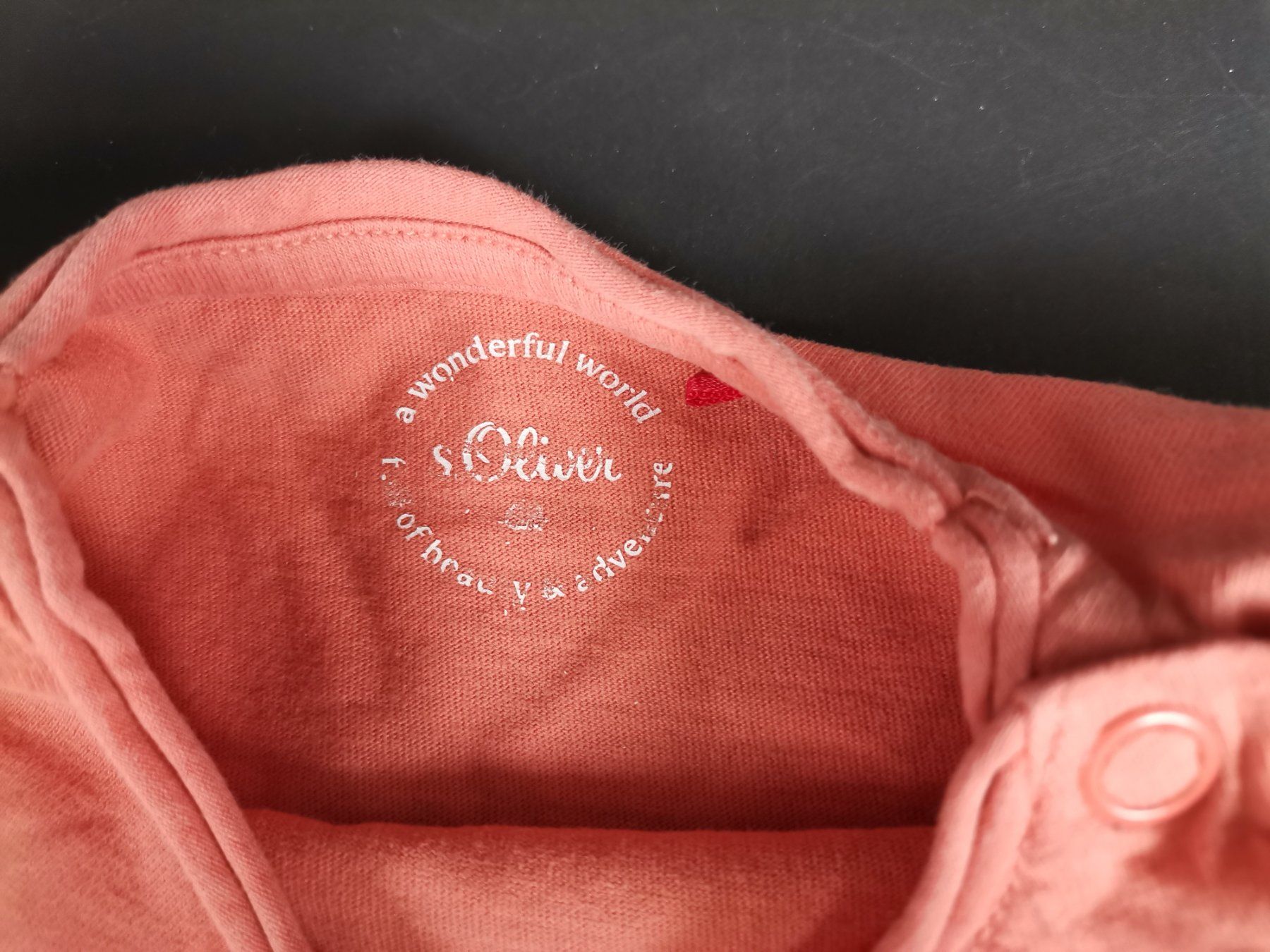 S.Oliver Camicette, T-shirt & Top: S.OLIVER Baby Langarmshirt Orange Gr. 68 – Usato da Schaffhausen venduto da Restwert_SH 5