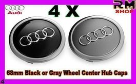 Audi 69mm Radmitnehmernabenkappen