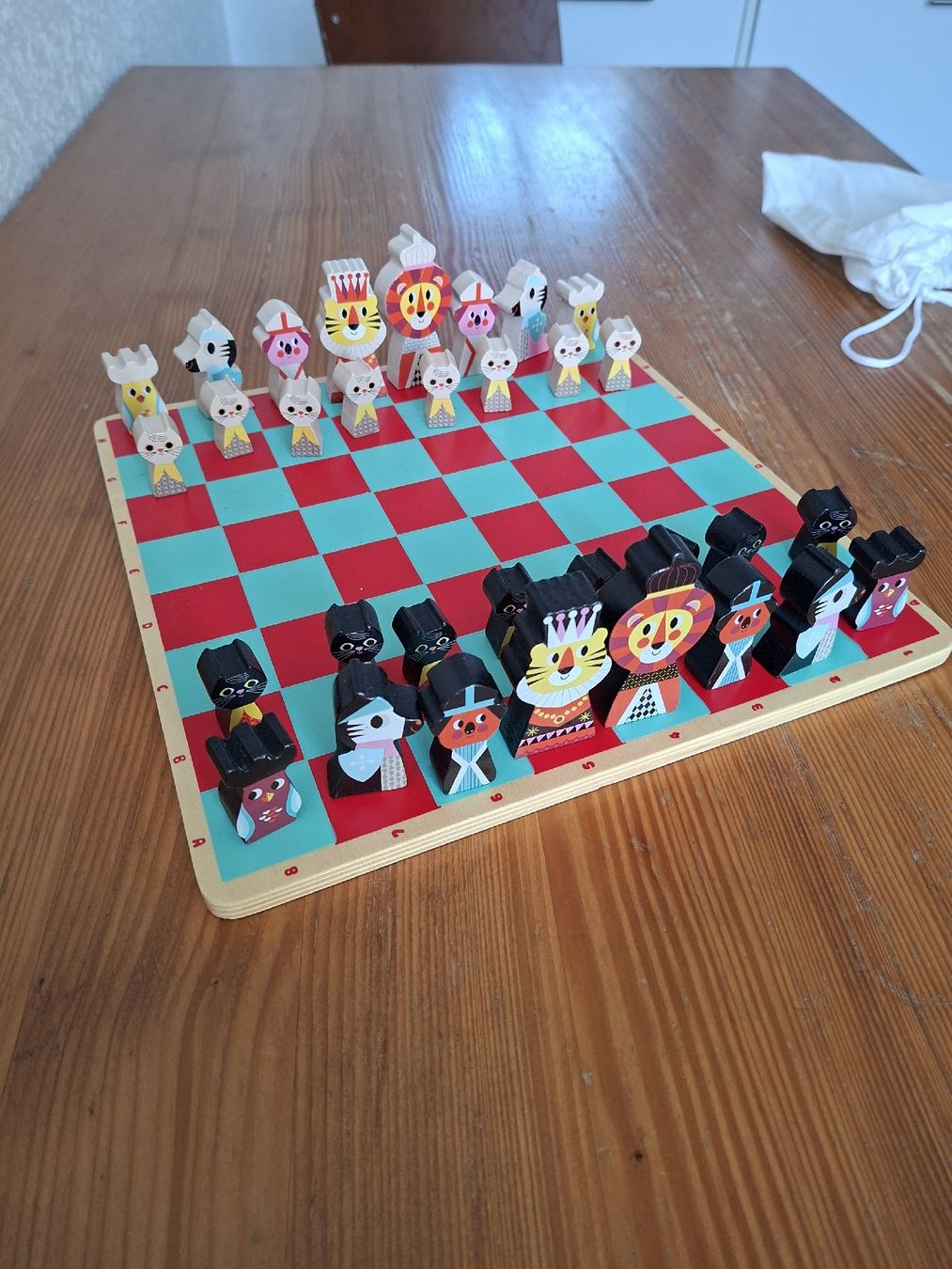 Spiele: Kinderschach Holz – Gebraucht aus Bern von las_l22c 1