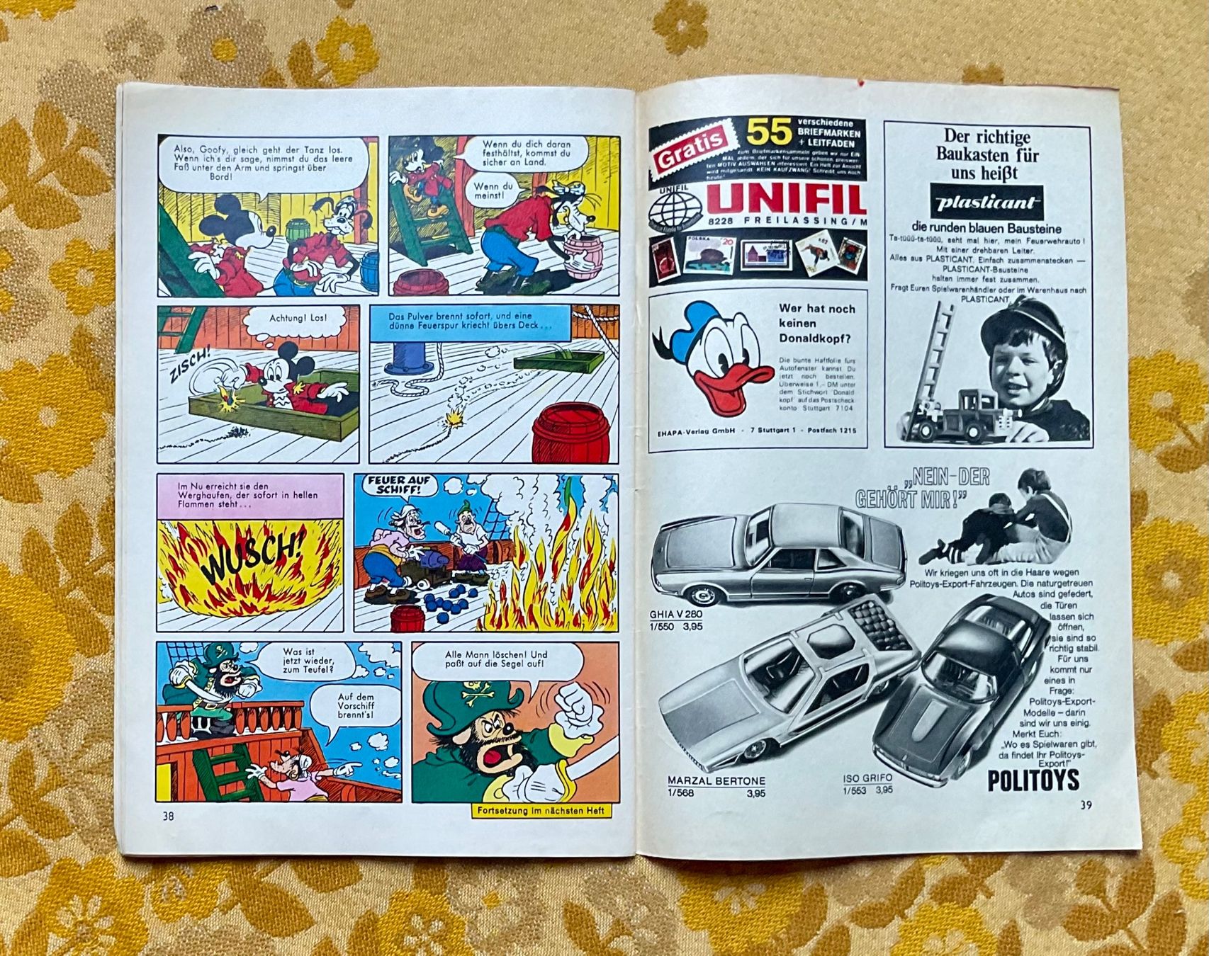 Comics: Micky Maus Heft Nr 40 von 1968 – Gebraucht aus Endingen von nathan05 8