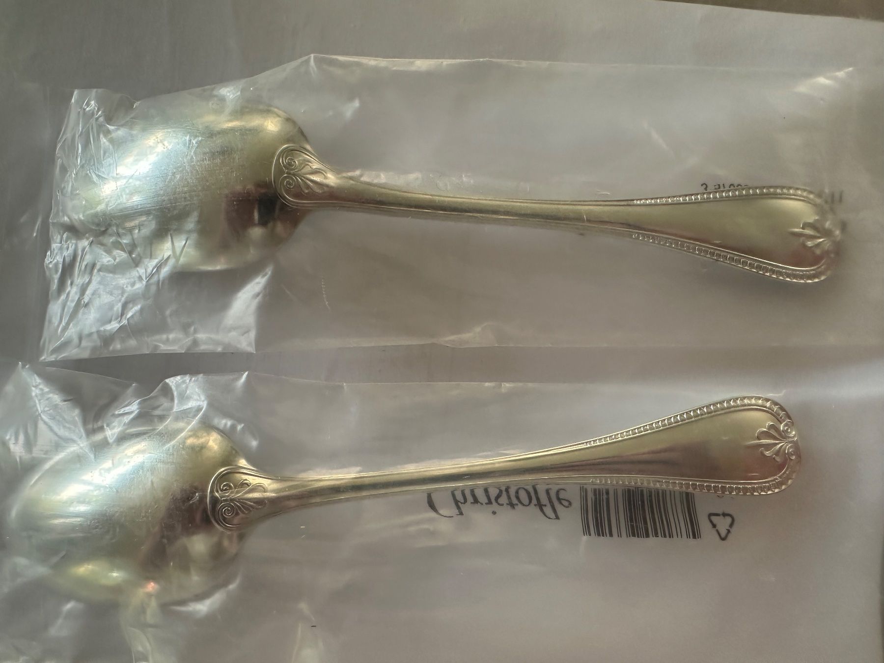 Christofle Cucchiai: 2x Christofle Löffel OVP – Nuovo e nell'imballaggio originale da Stettfurt venduto da 2442 4
