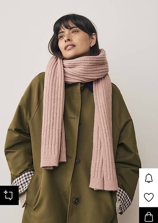 Foulards, Tücher & Schals: Schal Blush Pink  – Gebraucht aus Basel von sib_n8fj