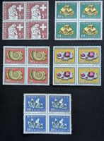 Briefmarken Pro Patria 1958 Serie komplett postfrisch