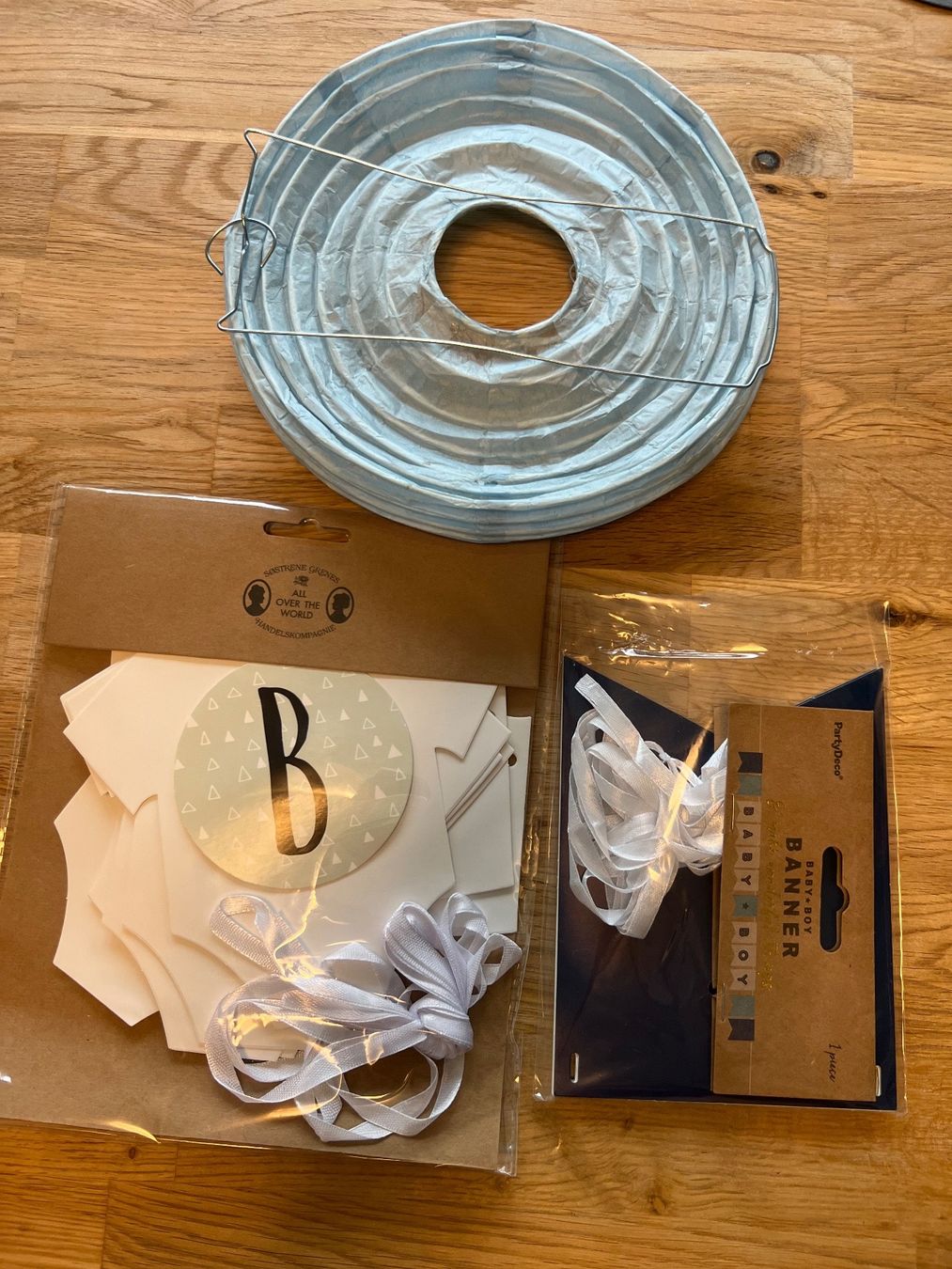 Toutes les décorations: Baby shower Boy Deco blau – D'occasion à Zollikerberg par Huglina