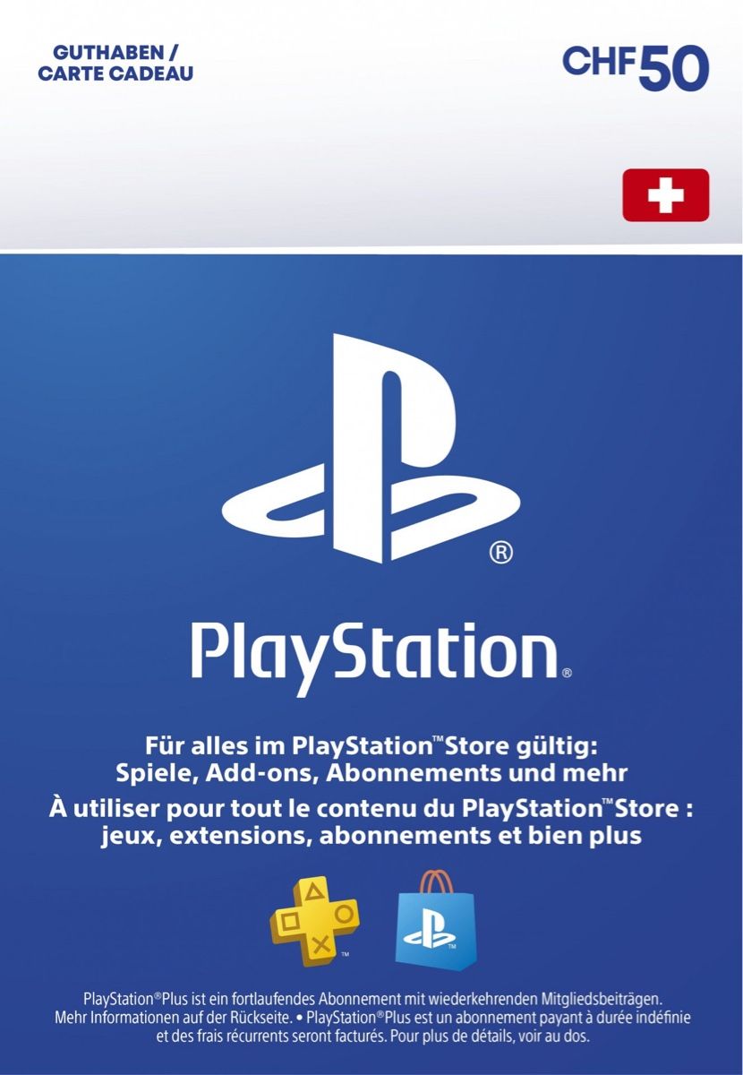 Gutscheine: Psn guthaben 50CHF – Neu und originalverpackt aus Safenwil von igl_bj9b
