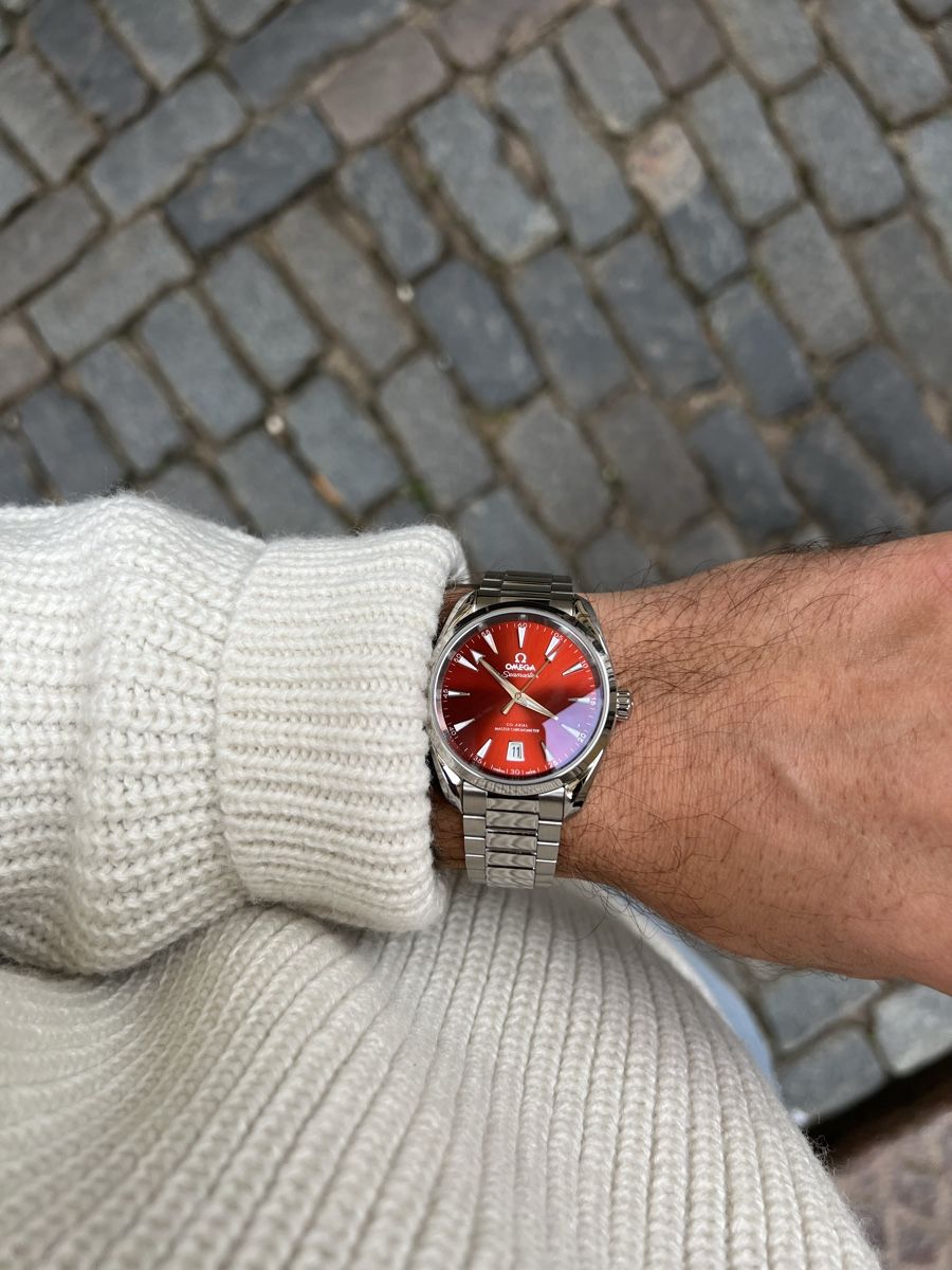Omega Orologi: Omega Seamaster Aqua Terra / Terracotta-red – Usato da Egnach venduto da Raffaelios 7